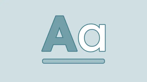 Typography icon