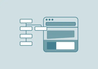 Information architecture illustration